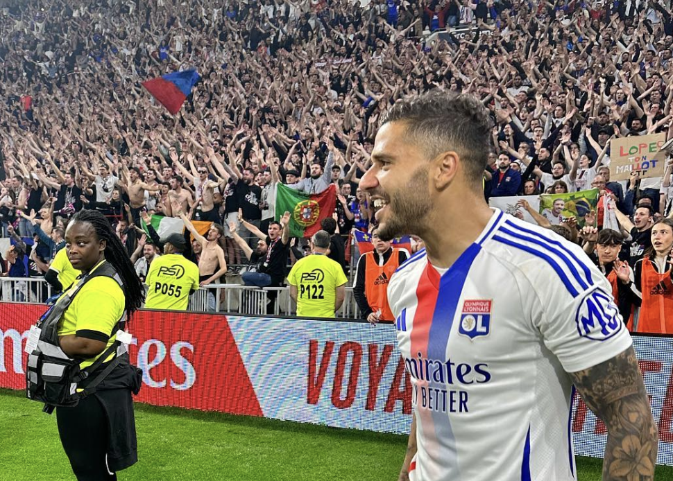 Henrique avec l’Olympique Lyonnais 13 juin 2024