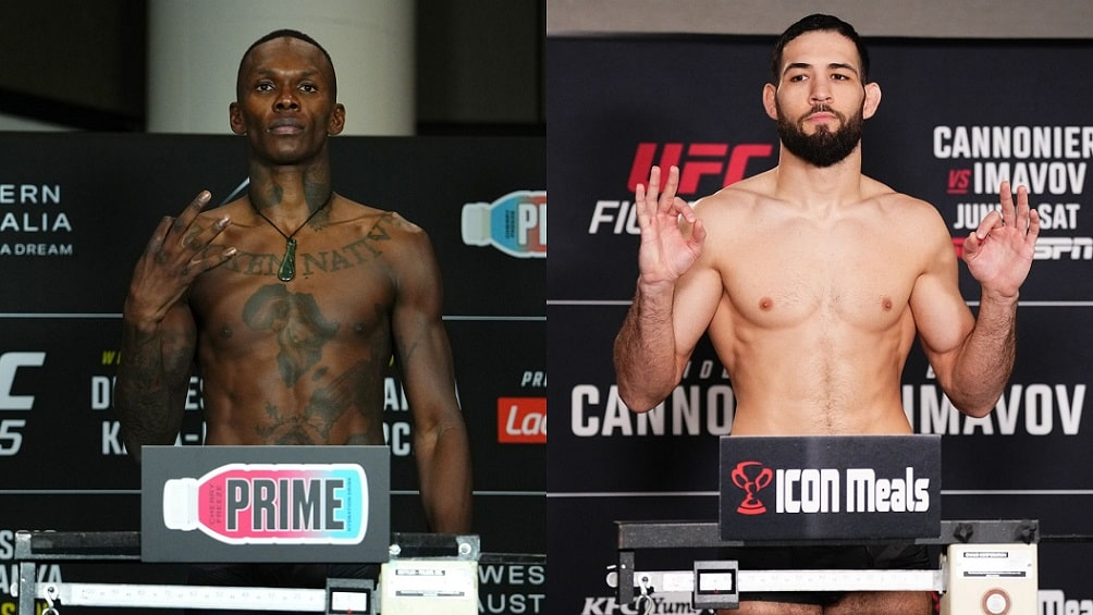 UFC : Nassourdine Imavov vs Israel Adesanya prévue pour 2025