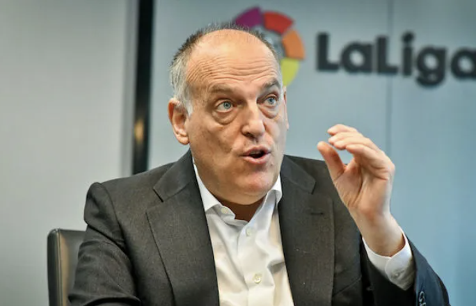 Javier Tebas, président de LaLiga, critique le comportement du Real Madrid sur son absence au Ballon d’Or 2024