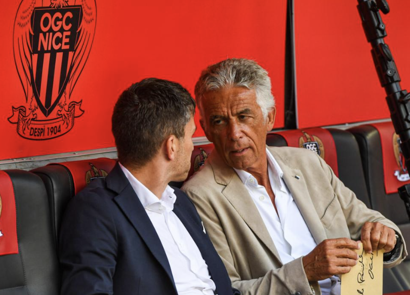 Jean-Pierre Rivère avec Ineos sur le banc de l’OGC Nice