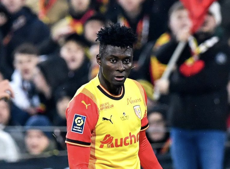 Jhoanner Chávez en match avec le RC Lens 30 mai 2024