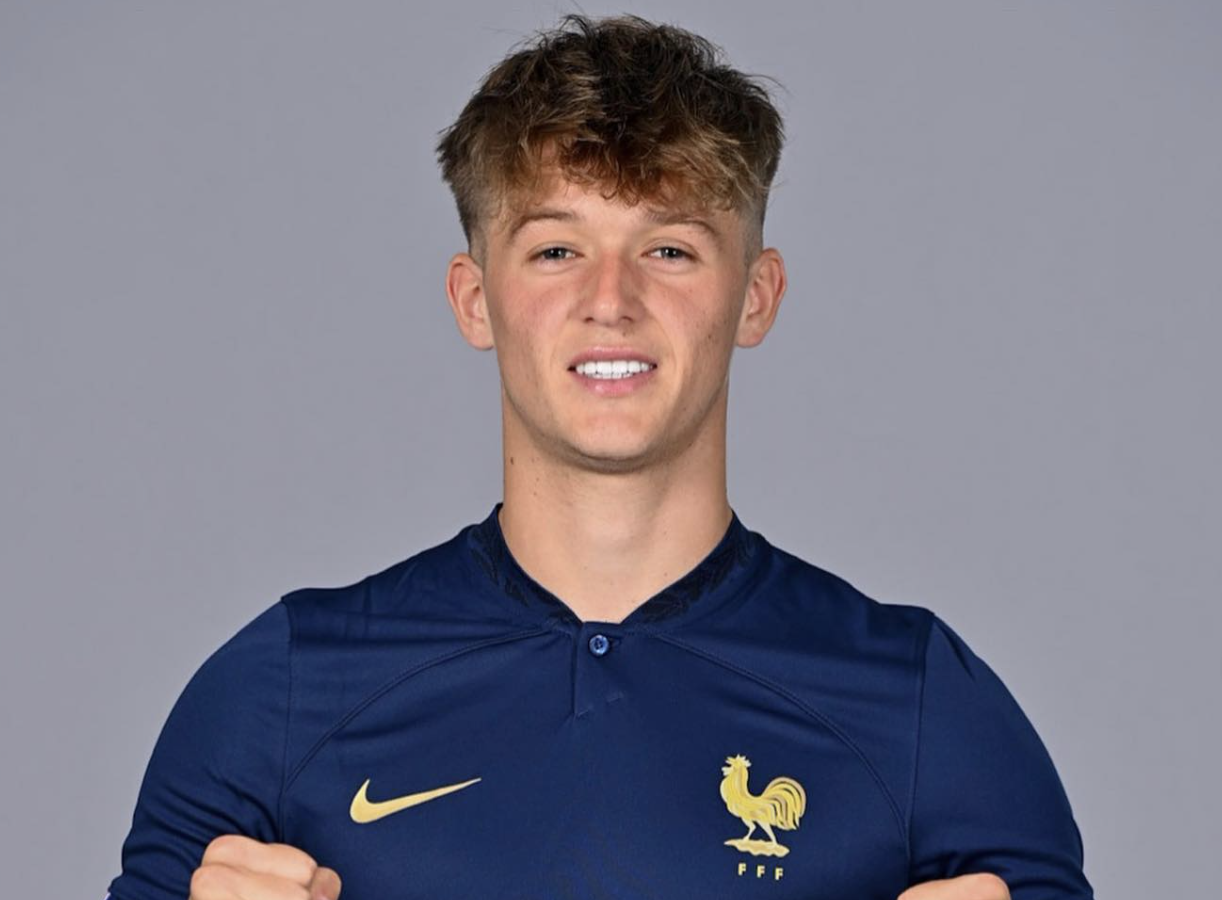 Johann Lepenant en équipe de france espoirs 28 mai 2024