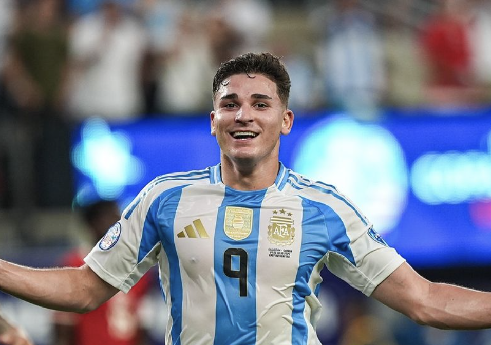 Julian Alvarez but avec l’Argentine 3 aout 2024