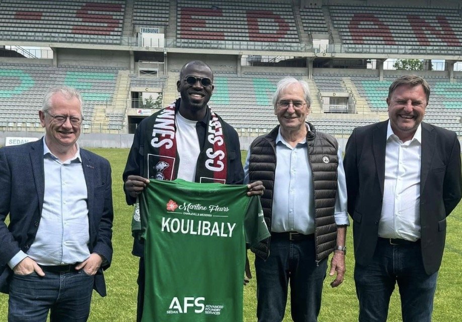 Kalidou Koulibaly devient propriétaire du CS Sedan-Ardennes