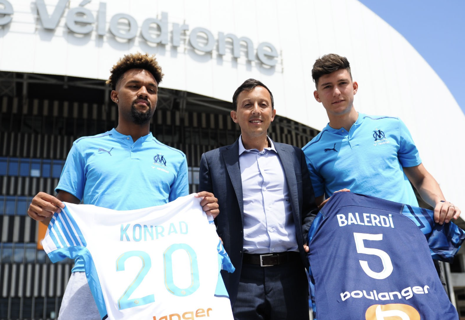 Konrad de la Fuente quitte l’OM et signe à Lausanne-Sport