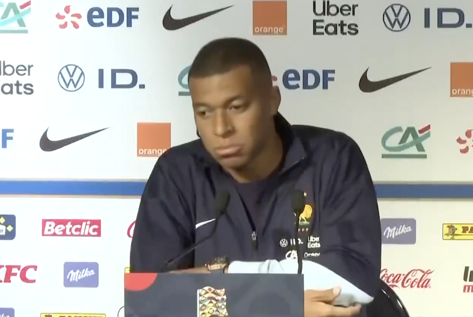 Kylian Mbappé indifférent à l'accueil du Parc des Princes pour France-Italie