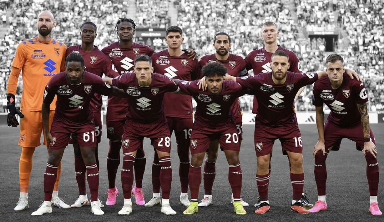 L’équipe du Torino pour la saison 2023/2024