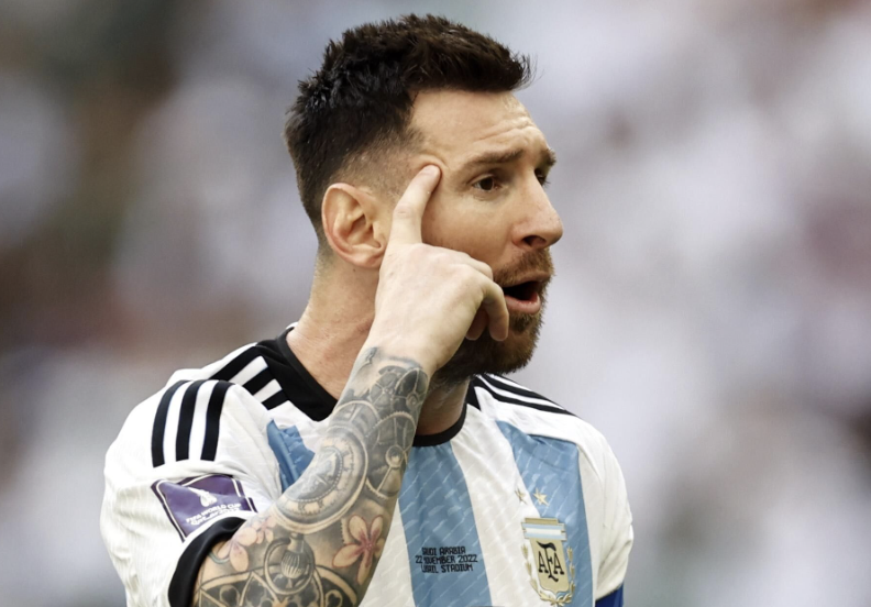 La réaction de Lionel Messi à la défaite de l’Argentine