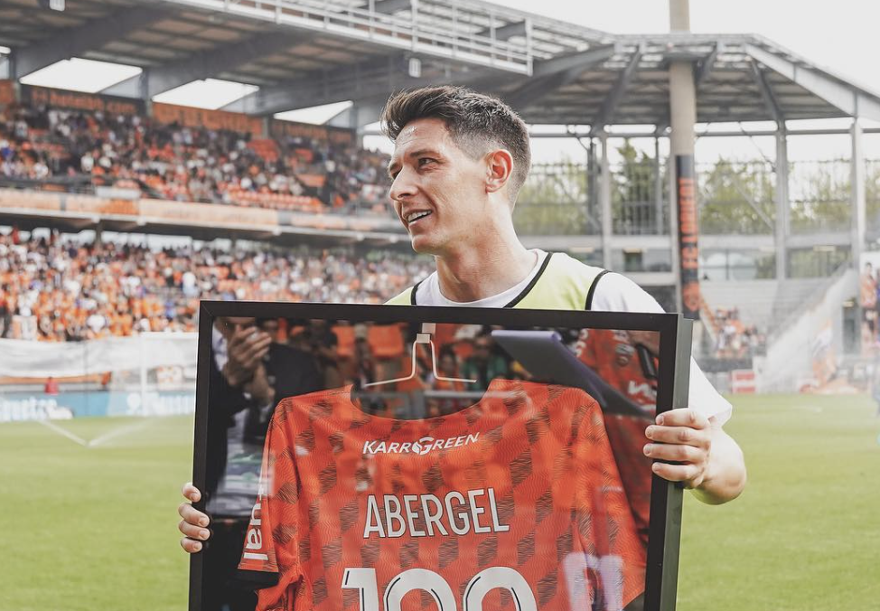 Laurent Abergel 100ème matchs avec le FC Lorient 30 mai 2024