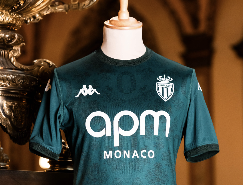 Monaco sort son nouveau maillot extérieur 2024/25