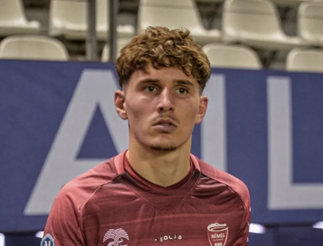 Léon Delpech rentre en jeu en National 1 avec le Nîmes Olympique