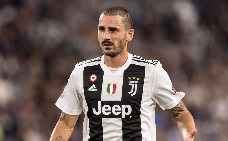 Leonardo Bonucci en match avec la Juventus