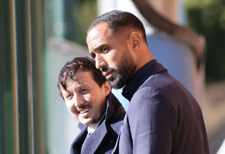 Longoria et Benatia dirigeants de l’OM 13 août 2024