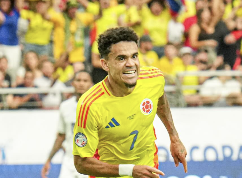 Luis Diaz avec la Colombie 13 août 2024