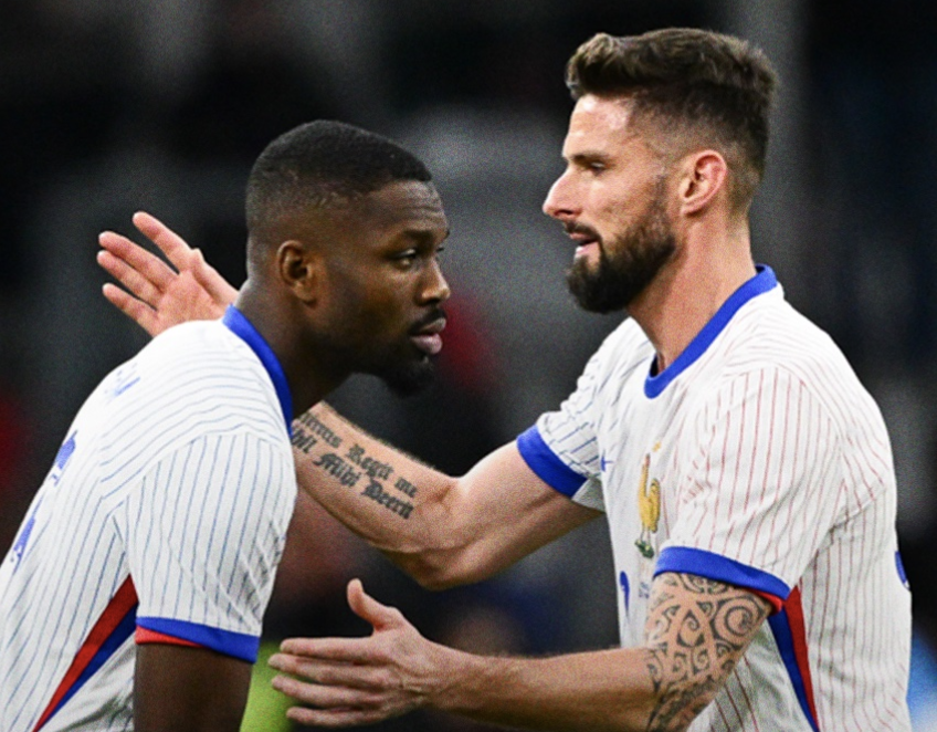 EdF : Olivier Giroud répond à Marcus Thuram