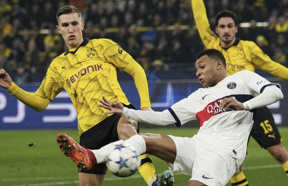 Mbappé au duel avec le PSG face à Dortmund en