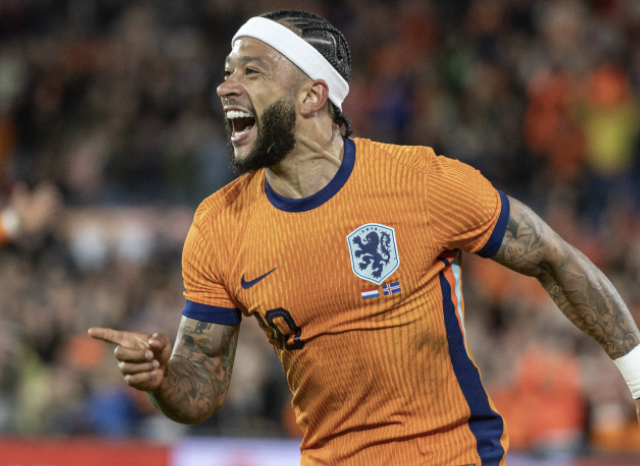 Memphis Depay buteur équipe nationale