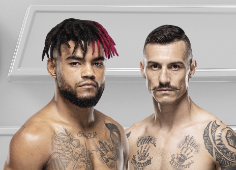 Morgan Charrière face à Gabriel Miranda pour l’UFC Paris 3 en 2024