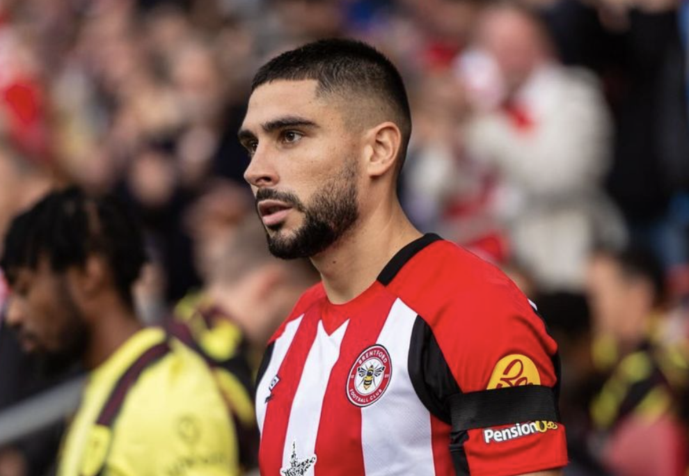 Neal Maupay avec Brentford en Premier League 28 août 2024