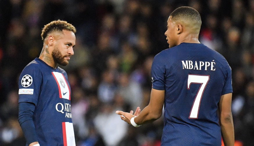 Neymar provoque Mbappé avec un commentaire sur instagram