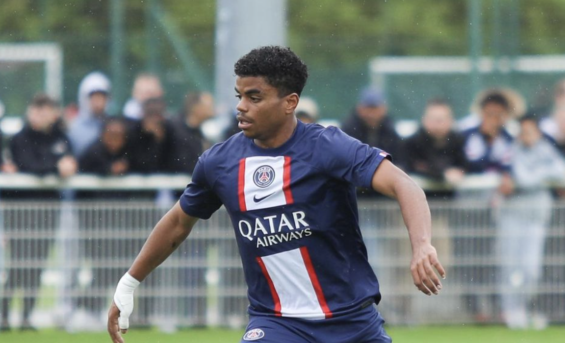 Noha Lemina avec le PSG 30 juillet 2024