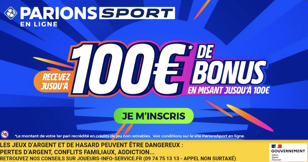 Nouveau Bonus Parions Sport pour les JO 2024 à Paris : recevez jusqu’à 100€ de bonus en misant jusqu’à 100€