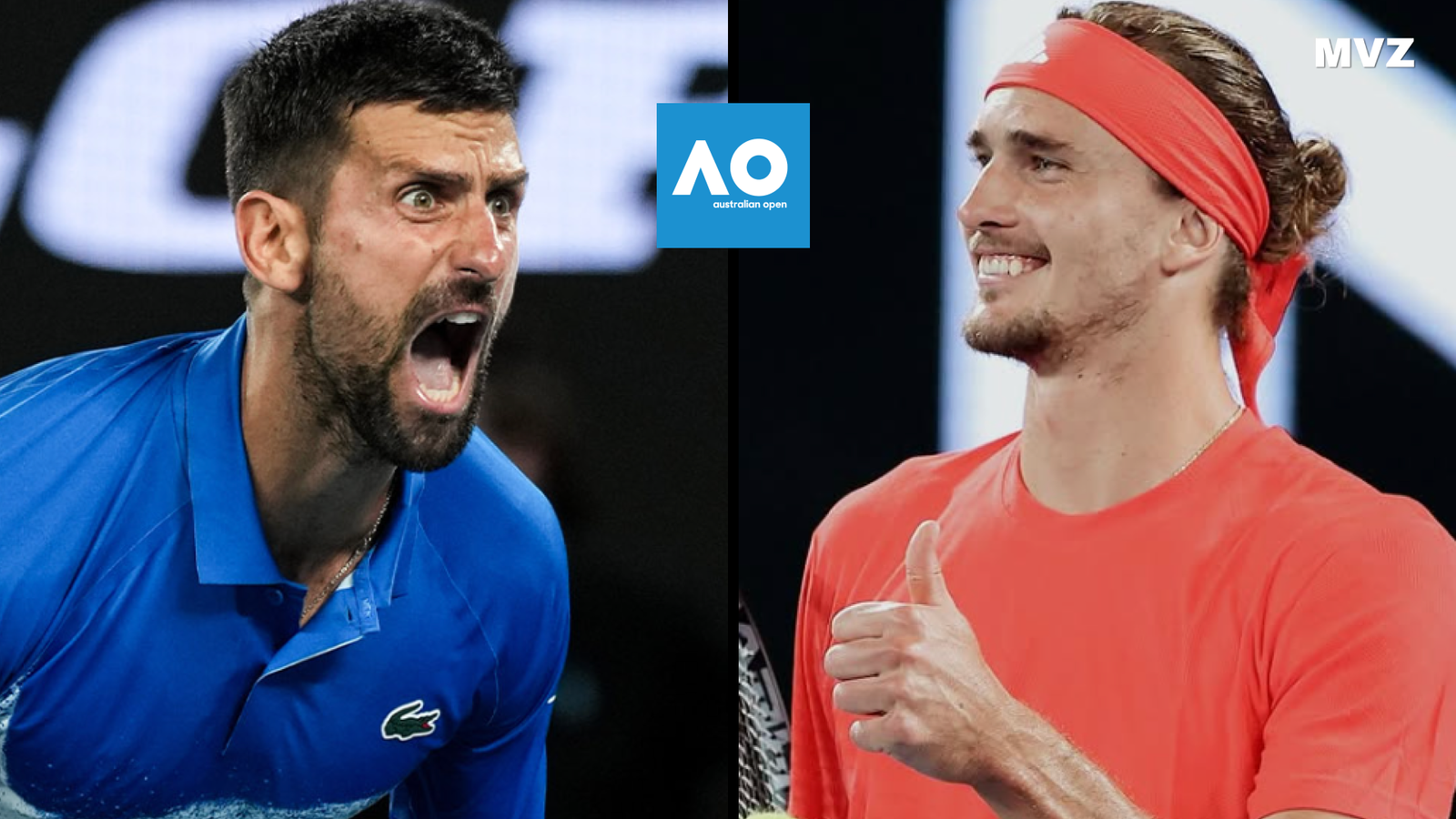 Novak Djokovic face à Alexander Zverev pour les demi-finales de l’Open d’Australie 2025