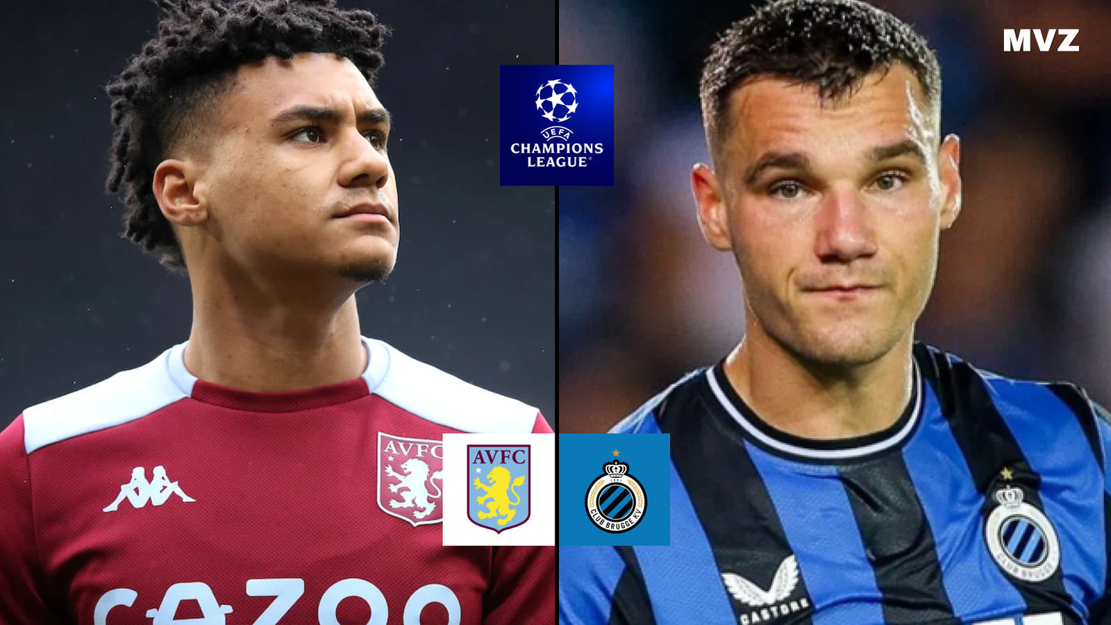 Ollie Watkins avec Aston Villa et Ferran Jutgla avec Club Bruges en Ligue des Champions