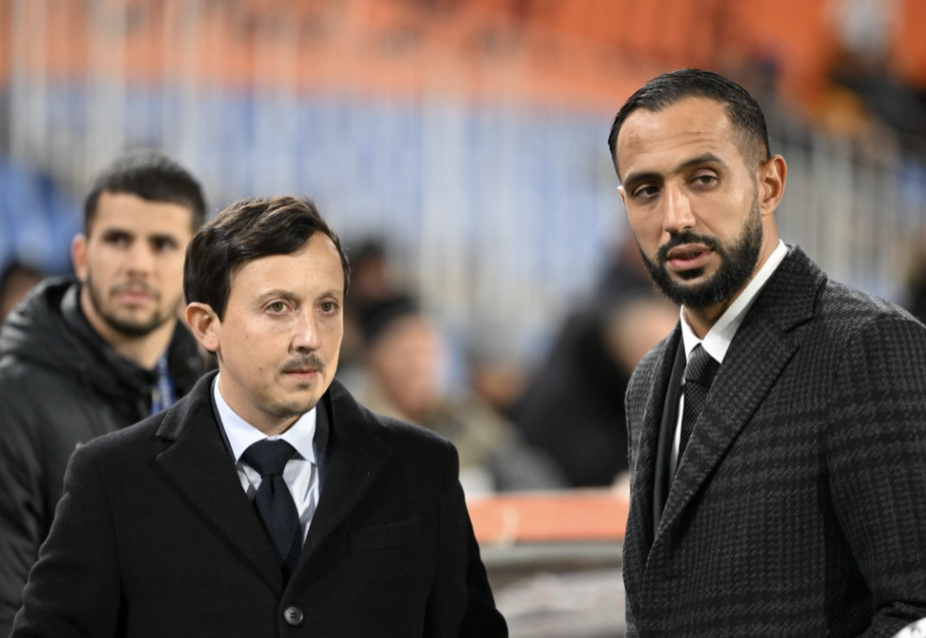 Pablo Longoria et Mehdi Benatia dirigeants de l’OM