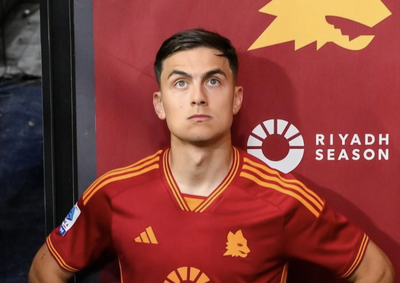 Paulo Dybala avec l’AS Roma 14 août 2024