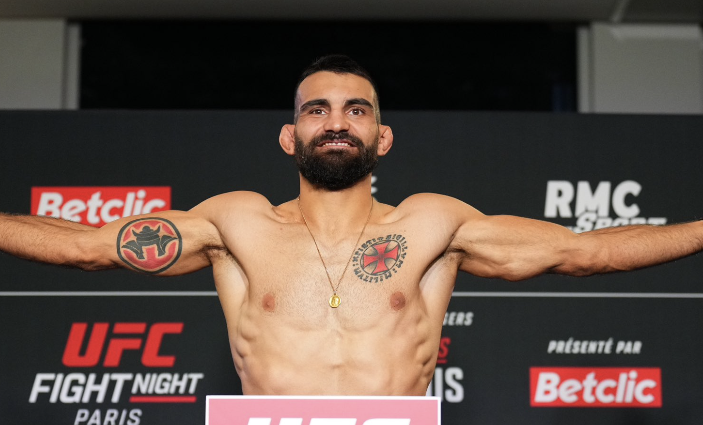 UFC Paris 3 : Benoît Saint Denis et Renato Moicano valident leur pesée