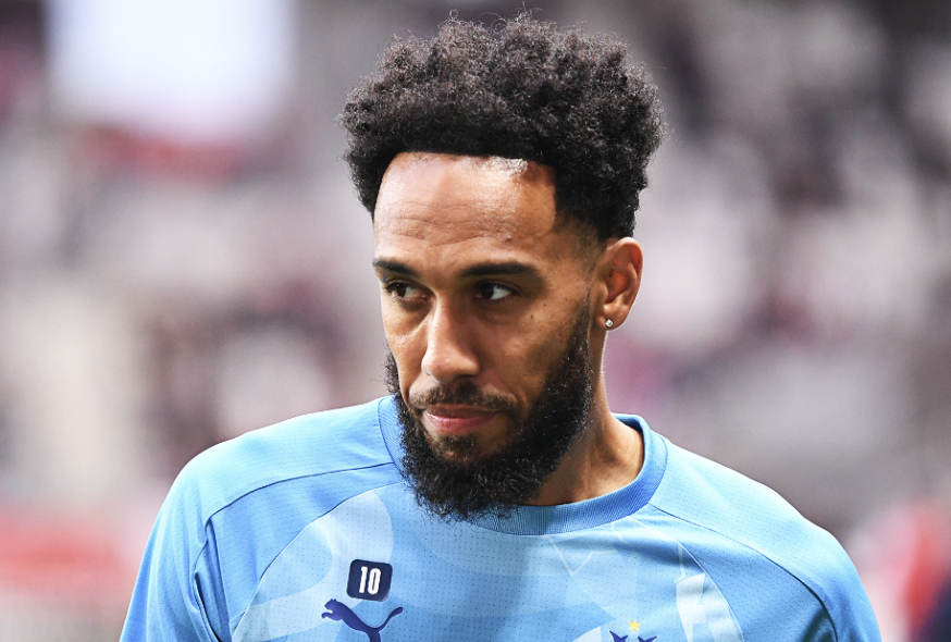 Pierre-Emerick Aubameyang avec l’OM 28 juillet 2024