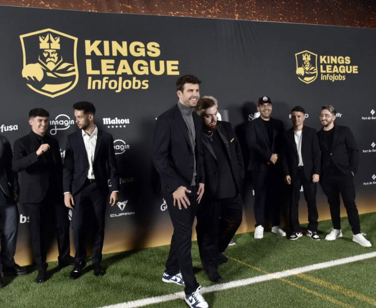 Présentation KIngs League de Gérard Piqué Infojobs