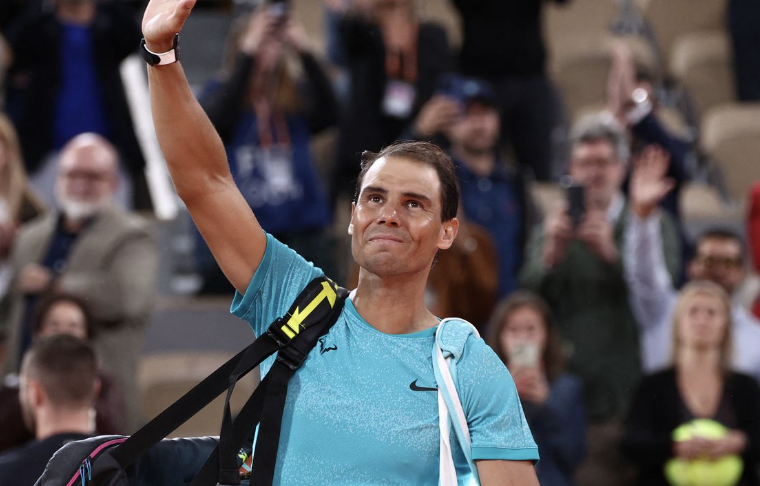 Rafael Nadal fait ses adieux au public de Roland-Garros 