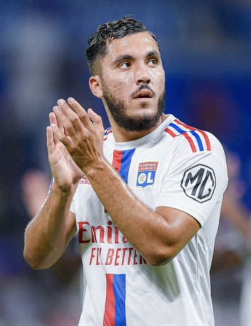Rayan Cherki attaquant de l’Olympique Lyonnais