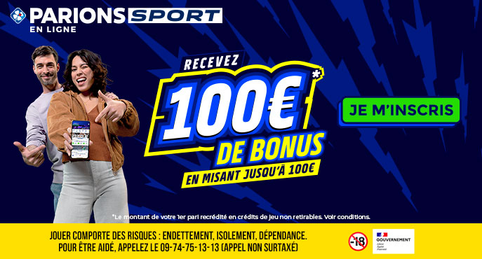 Recevez 100€ de bonus en misant jusqu’à 100€ sur Parions Sport pour France Italie en Ligue des Nations