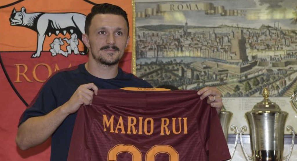 Signature de Mario Rui à l’AS Roma