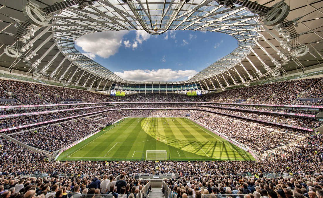 Stade de football le Tottenham Hotspur Stadium du club de Tottenham 