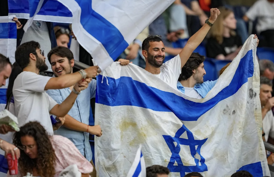 Supporters football de l’Israel aux JO 2024