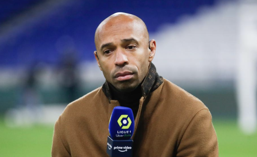 Thierry Henry au micro de la Ligue 1 juin 2024