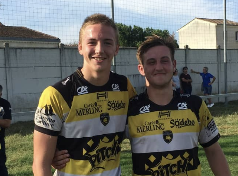 Thomas Ployet en jeune avec La Rochelle