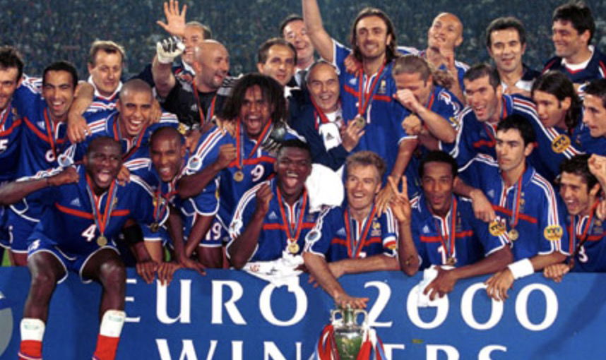 Titre Équipe de France Euro 2000 