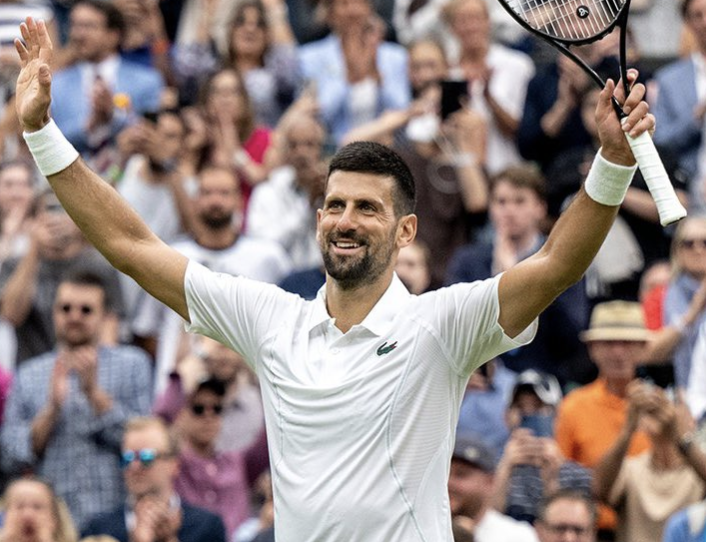 Wimbledon : Novak Djokovic l'emporte contre George Fearnley au 1/32ème de finale