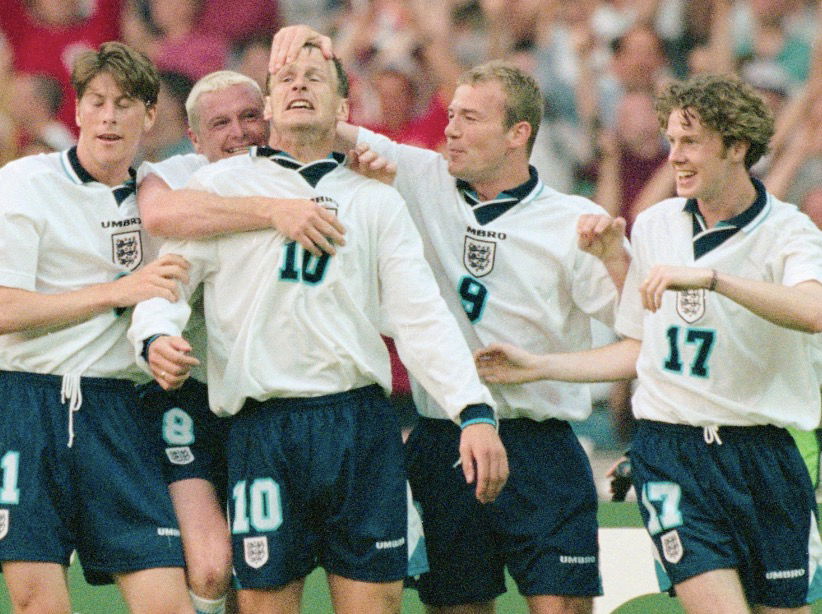 Victoire de l’Angleterre face aux Pays-Bas à l’Euro 1996