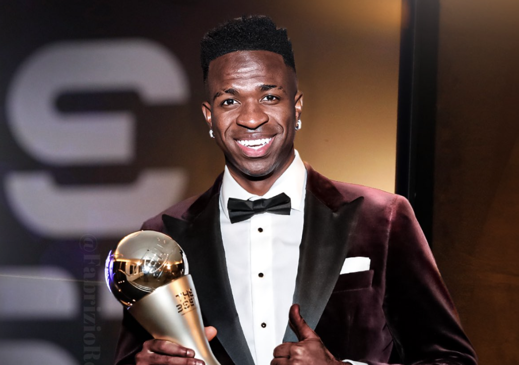 Vinícius Júnior sacré joueur de l’année par FIFA-The Best 2024 !