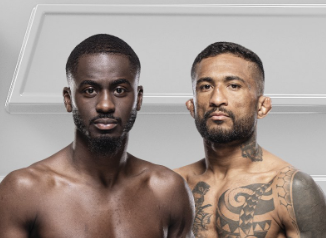 William Gomis face à Joanderson Brito pour l’UFC Paris 3 en 2024